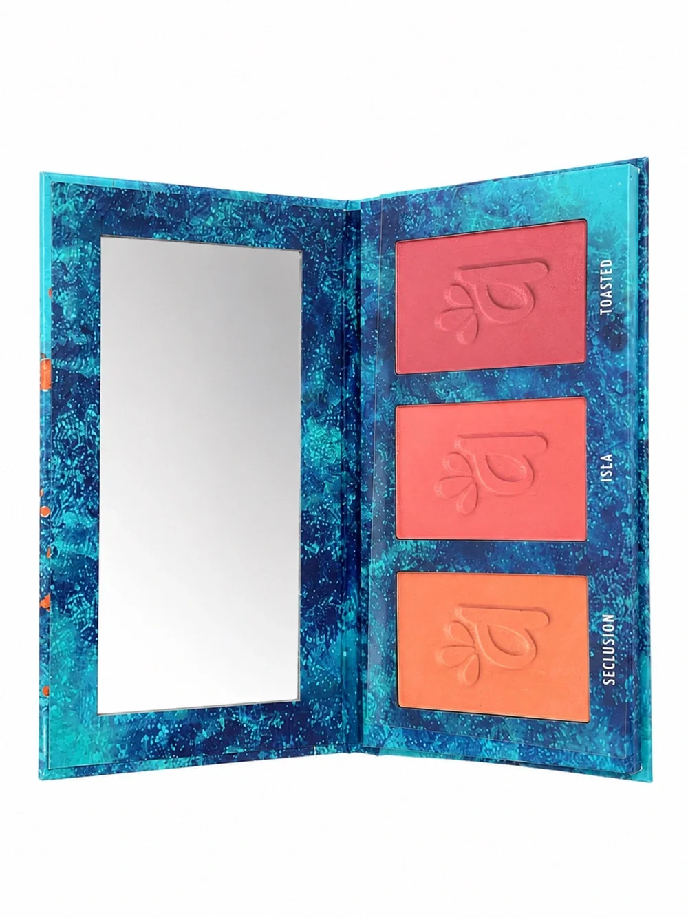 Alamar Cosmetics Colorlete Blush Trio - Turquoise & Copper Design